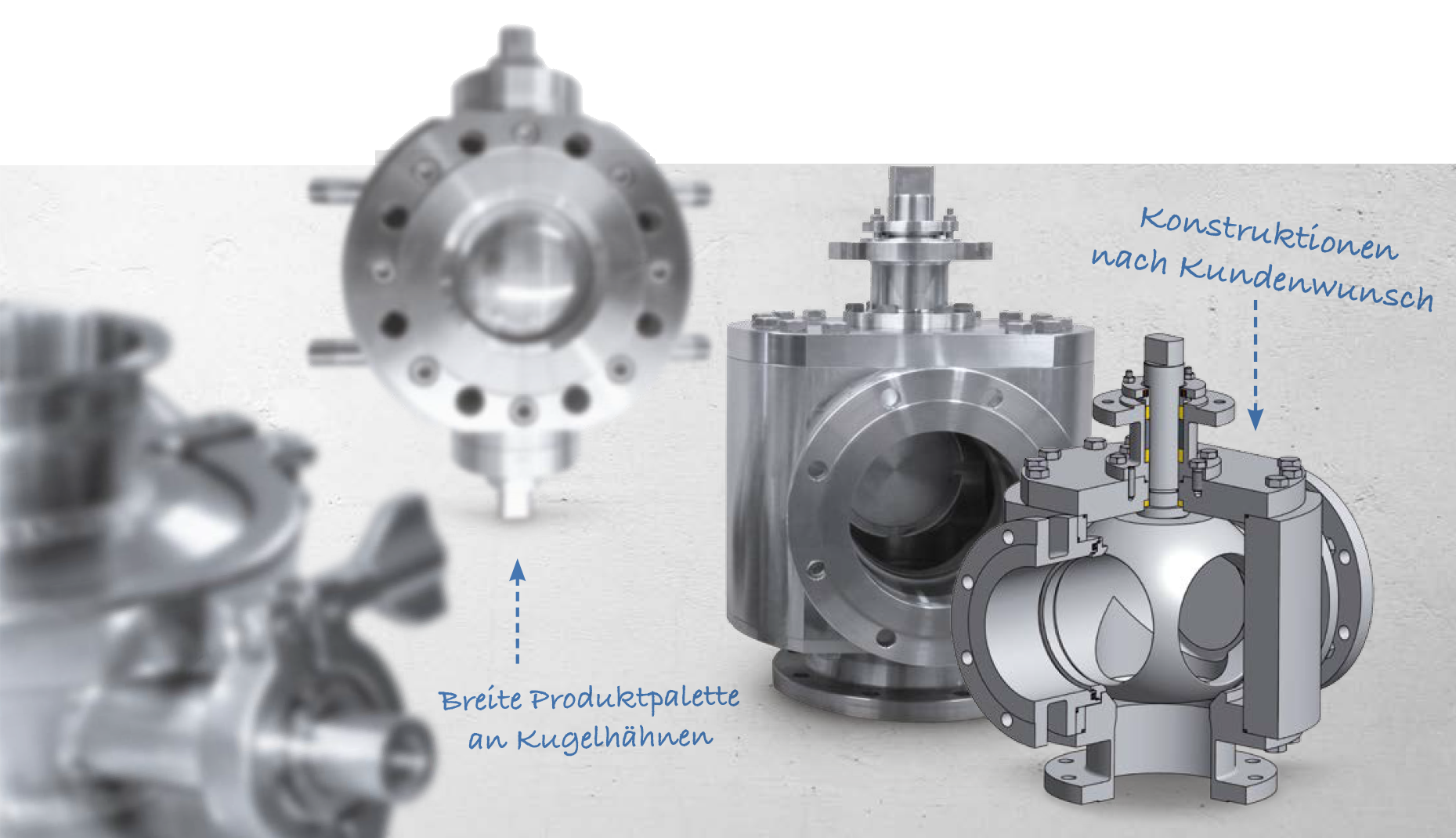 Sonder-Kugelhähne - Made in Germany!