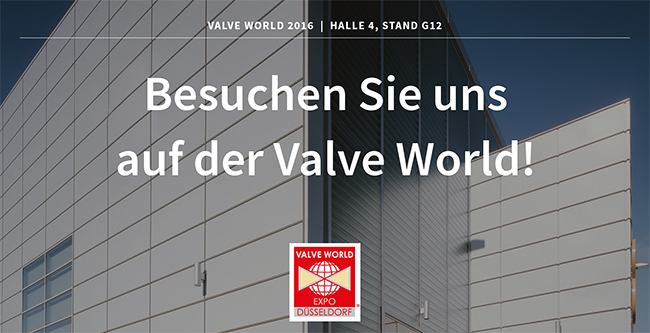 ATEC auf der Valve World 2016